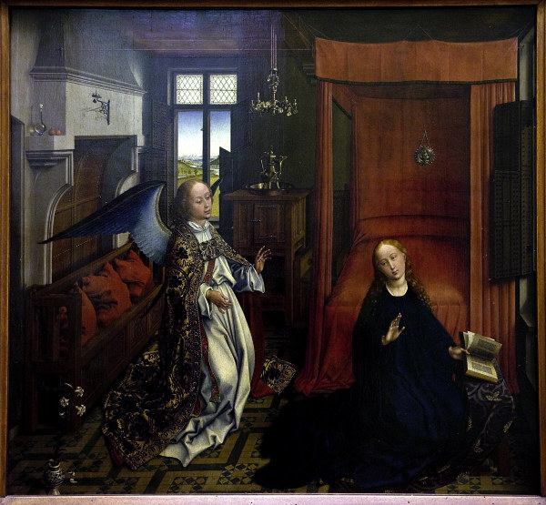 R. van der Weyden / Annunciation van Rogier van der Weyden
