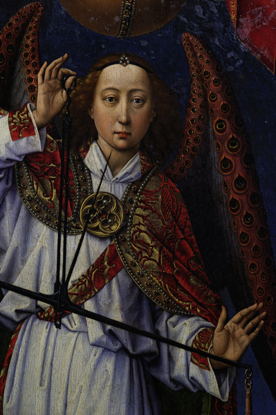 R. van der Weyden, Archangel Michael van Rogier van der Weyden