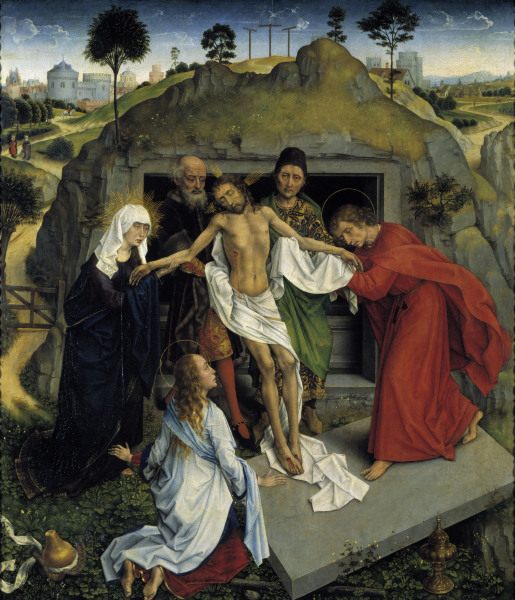 Rogier v.d.Weyden /Lamentation of Christ van Rogier van der Weyden