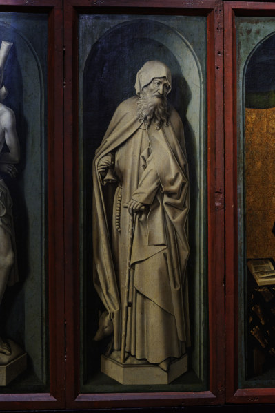 R.van der Weyden, Saint Anthony van Rogier van der Weyden