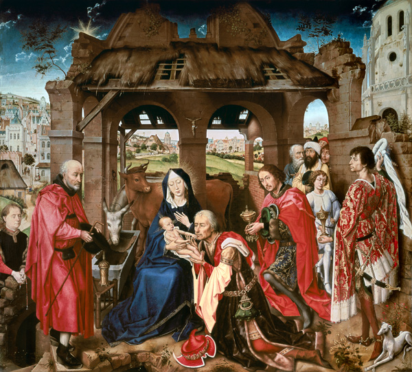 De Aanbidding der Koningen (ca.1455) van Rogier van der Weyden