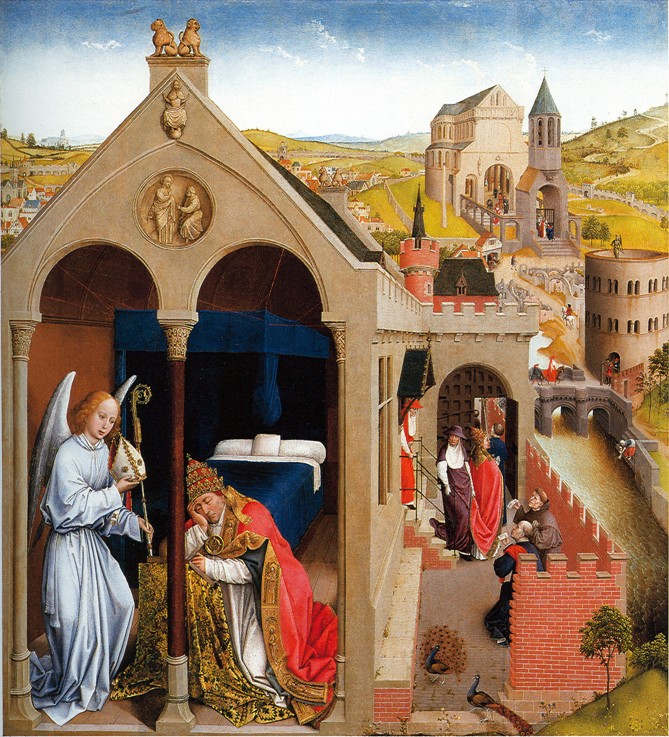 Dream of Pope Sergius van Rogier van der Weyden