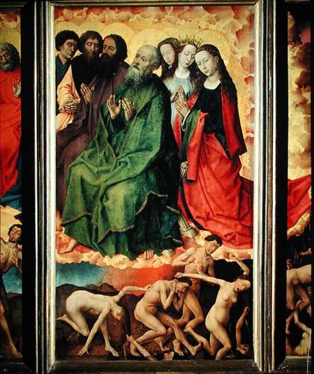 The Last Judgement, the entrance of the damned into hell van Rogier van der Weyden