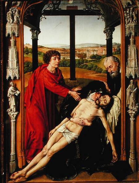 The Lamentation of Christ van Rogier van der Weyden