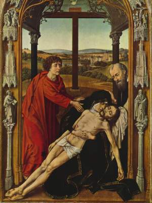 Pietà I van Rogier van der Weyden