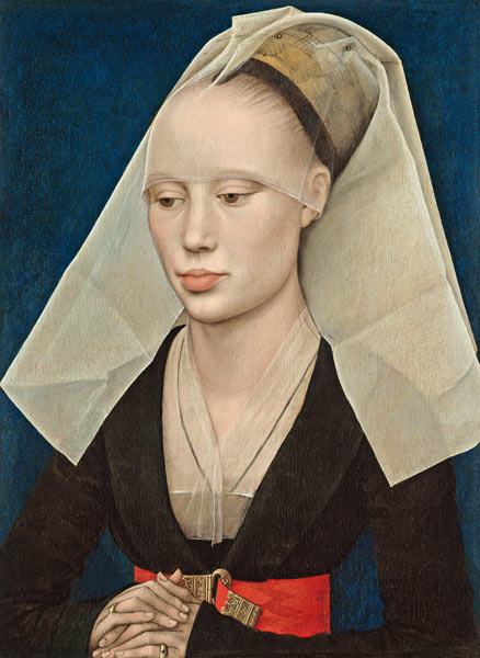 Portret van een vrouw van Rogier van der Weyden
