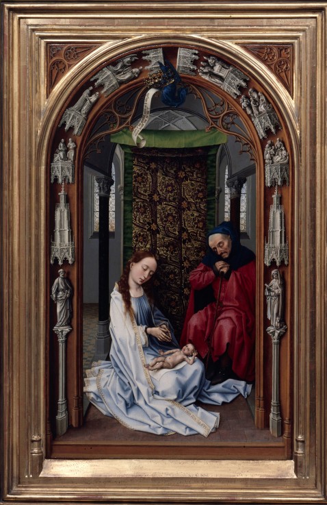 The Altar of Our Lady (Miraflores Altar), left panel van Rogier van der Weyden
