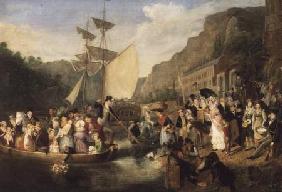Embarkation of the Ferry Boat