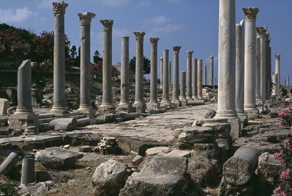 Colonnade (colour photo)  van Roman