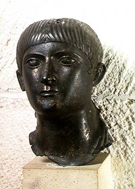 Head of a young man, known as 'The Young Aquitaine Chief' van Roman
