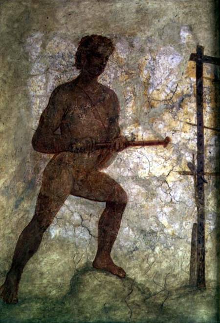 Nude Male Figure van Roman