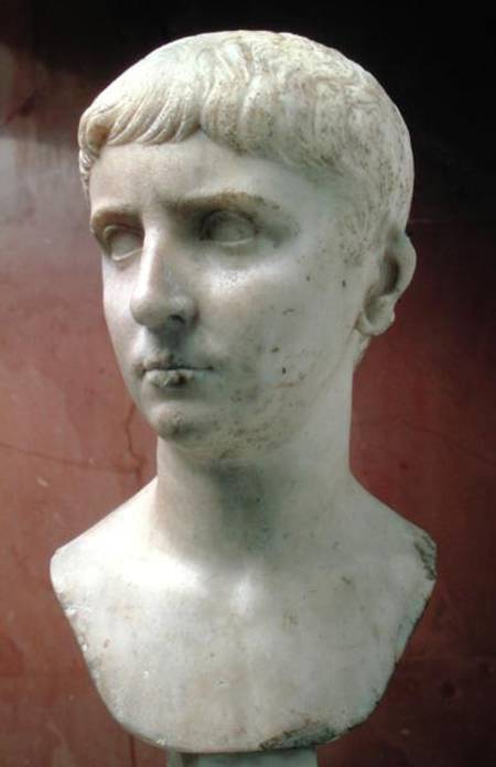 Portrait, possibly of Gaius Caesar (20 BC-AD 04) van Roman