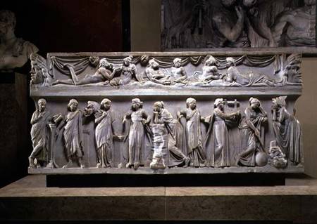 Sarcophagus of the Muses, Roman van Roman