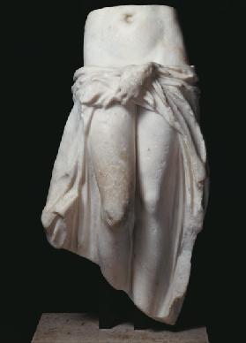 Aphrodite holding her garments, from Tripoli