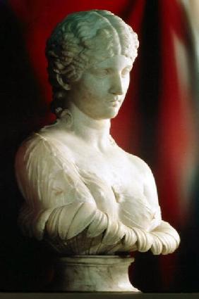 Portrait bust of daughter of MarcAntony as Clytie