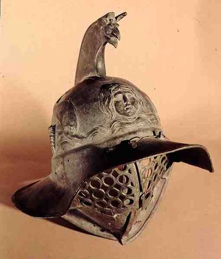 Thracian gladiator's helmet van Roman