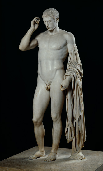 Marcellus, variously identified as Germanicus, Caesar and Octavian van Roman