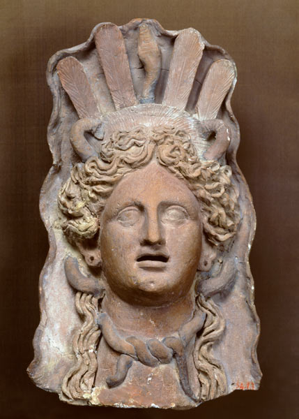 Punic mask representing Demeter van Roman