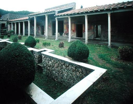 The Villa di Giulia Felice (photo) van Roman 1st century BC