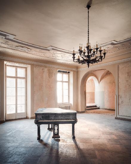 Piano in an Abandoned Castle