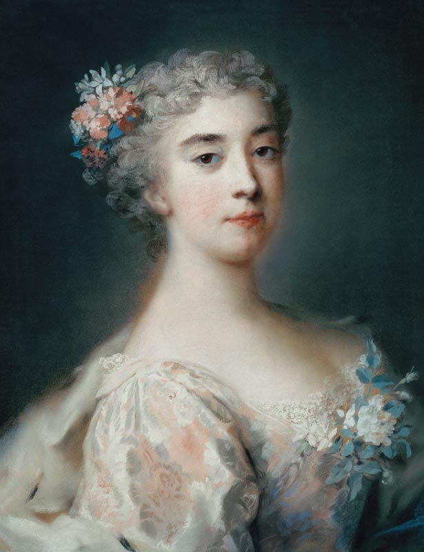 Henriette von Modena. van Rosalba Giovanna Carriera