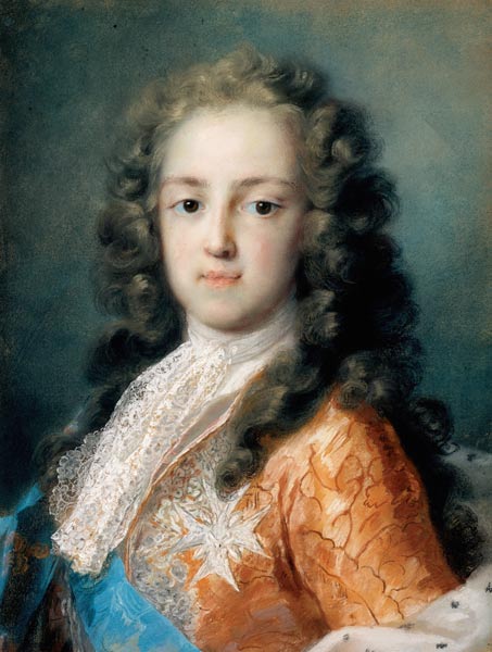 Louis XV of France (1710-1774) as Dauphin van Rosalba Giovanna Carriera