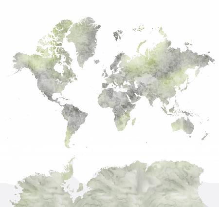 Hollace world map