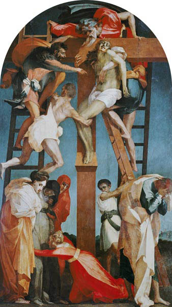Kreuzabnahme van Rosso Fiorentino