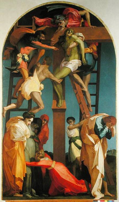 The Descent from the Cross van Rosso Fiorentino