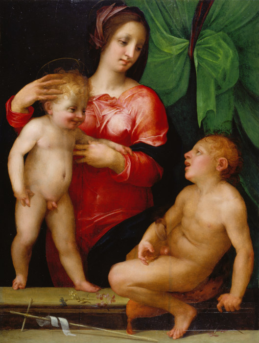 Madonna and Child with the Infant St. John van Rosso Fiorentino