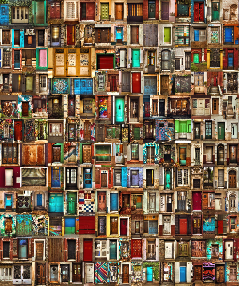 Doors of Buenos Aires van Roxana Labagnara