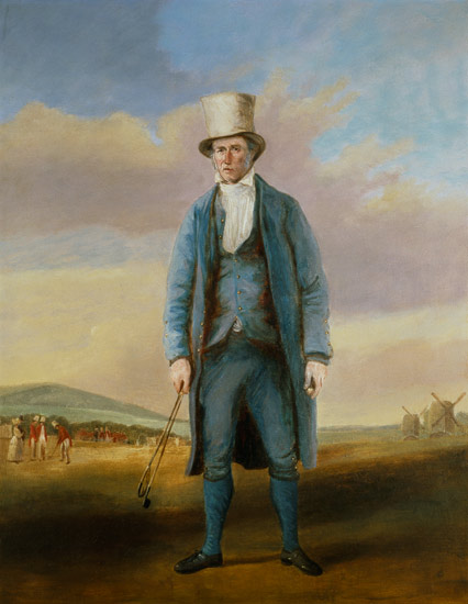 `Old Alick`, Alick Brotherton (1756-1840) the Holemaker of Royal Blackheath Golf Club van R.S.E Gallen