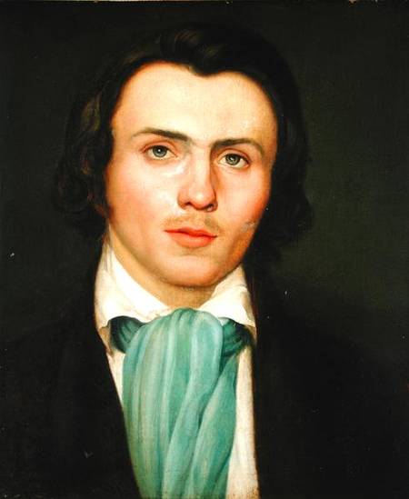 Portrait of a young man van Rudolf Friedrich Wasmann