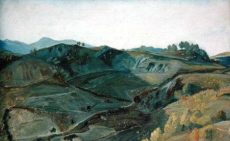 A rugged valley in Italy van Rudolf Friedrich Wasmann