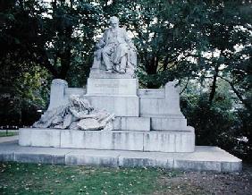 Monument to Johannes Brahms (1833-97)