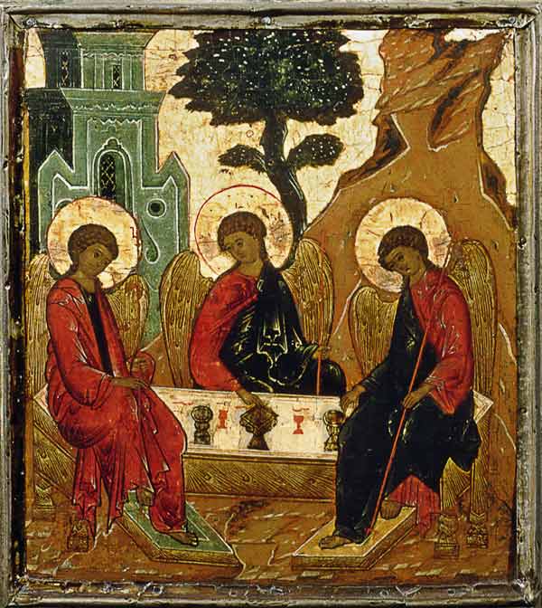 Old Testament Trinity van Russian School
