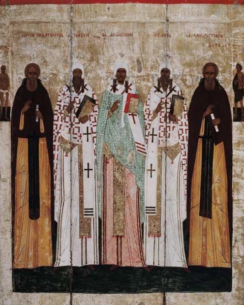 St. Sergius of Radonesh with the Saints of Rostov