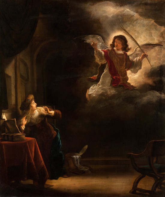 The Annunciation van Salomon Koninck