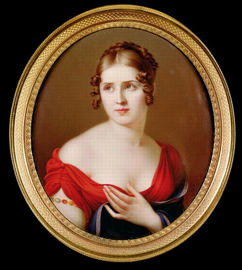 ''The Beautiful Greek'', Marie Pauline Bonaparte, Princess Borghese van Salomon Guillaume Counis