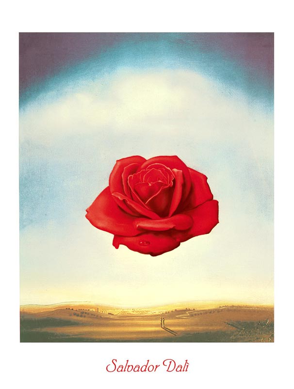 Rose meditative  - (SD-819) van Salvador Dali