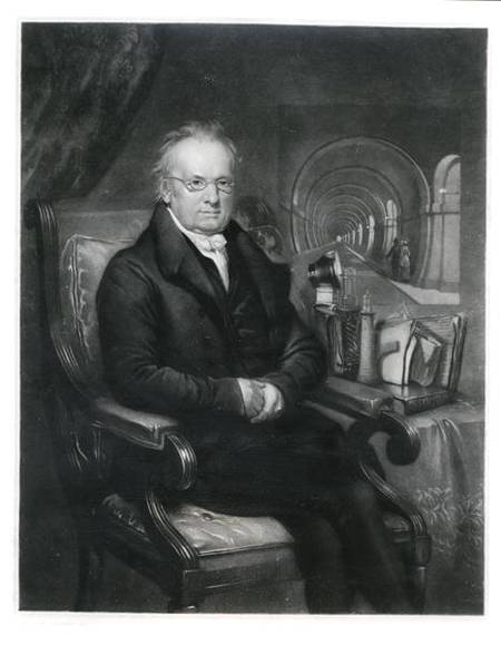 Sir Mark Isambard Brunel (1769-1849) van Samuel Drummond
