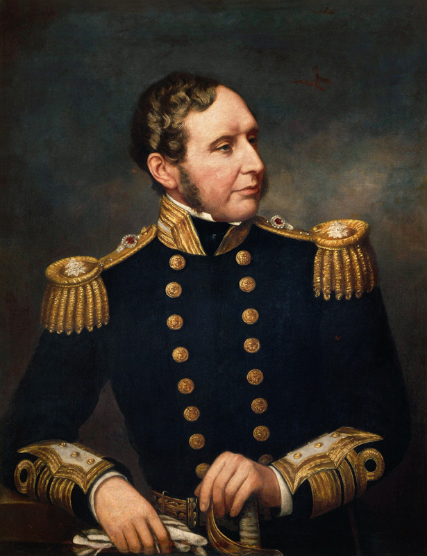 Vice Admiral Robert Fitzroy (1805-65) Admiral Fitzroy led the expedition to South America 1834-36 wi van Samuel Lane