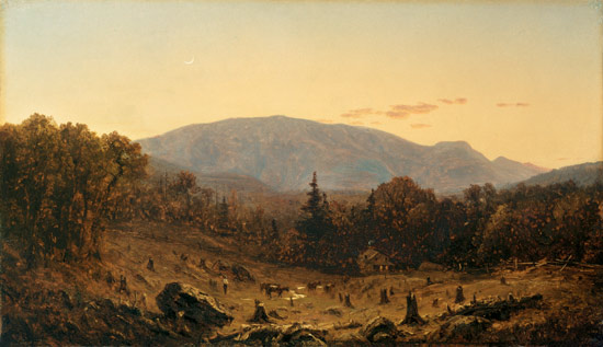Twilight on Hunter Mountain van Sandford Robinson Gifford