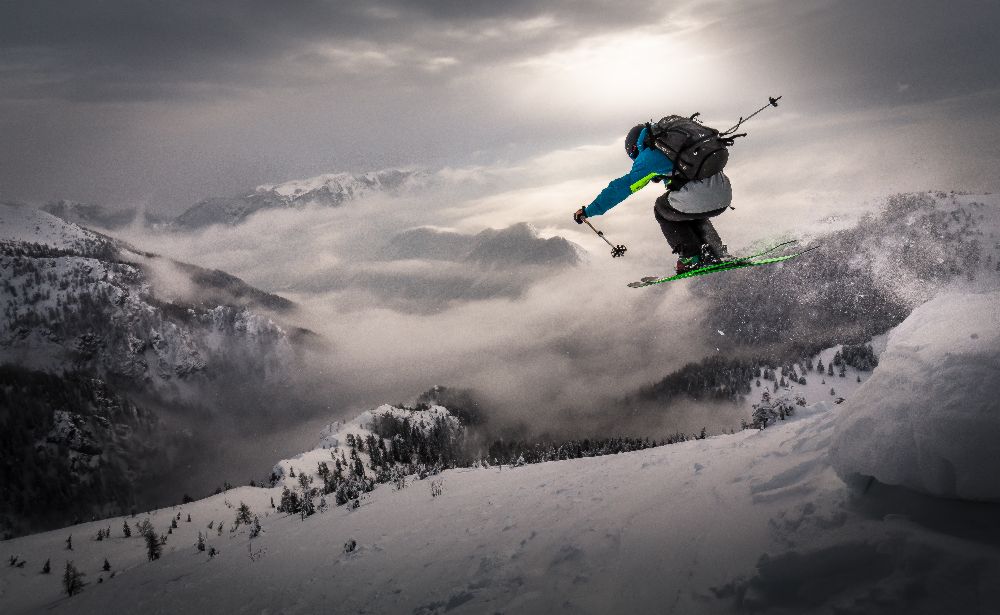 Backcountry skiing van Sandi Bertoncelj