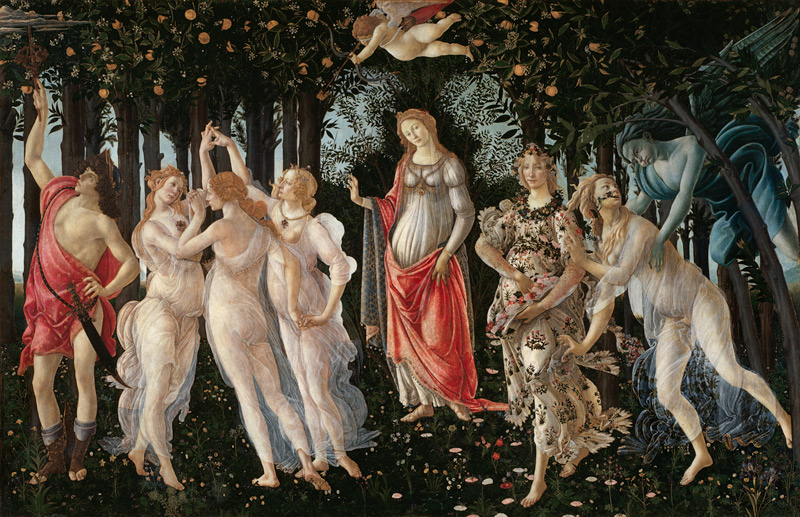 la primavera  van Sandro Botticelli