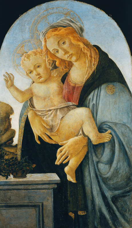 Madonna mit dem Jesuskind. van Sandro Botticelli