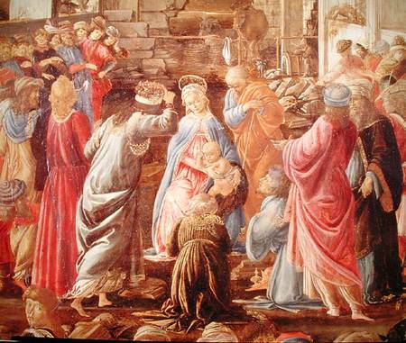 The Adoration of the Kings van Sandro Botticelli