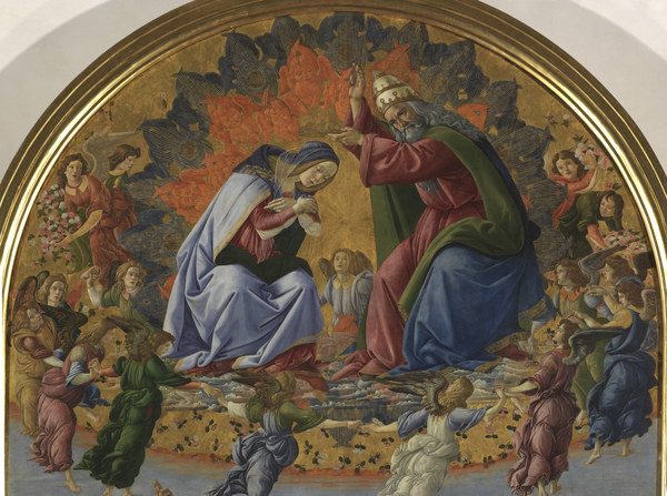 Botticelli, Krönung Mariä van Sandro Botticelli