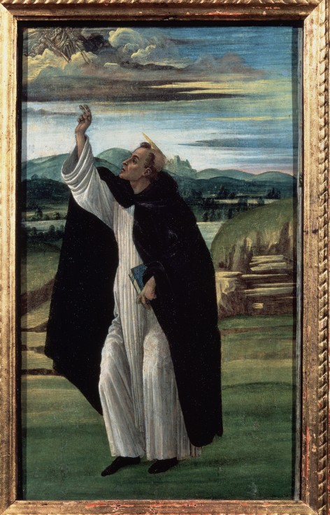 Saint Dominic van Sandro Botticelli