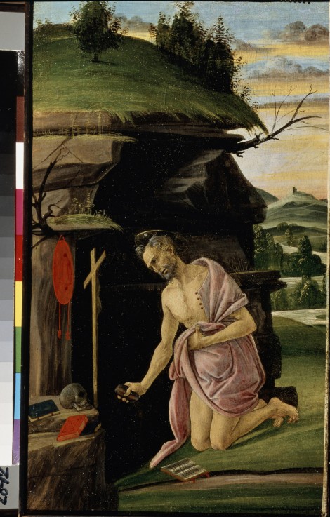 Saint Jerome van Sandro Botticelli
